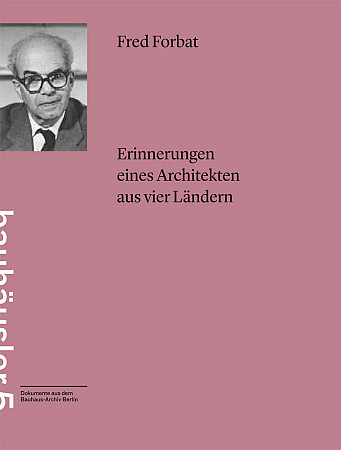 Fred Forbat, Erinnerungen, Cover